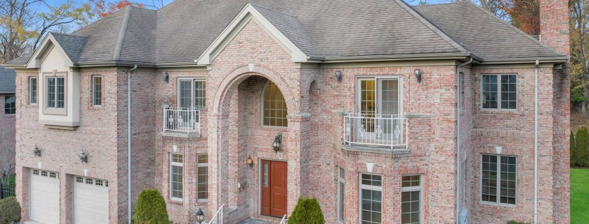 Luxury home at 9 Maplewood Rd, Closter NJ — real estate photography by LuxQue Media